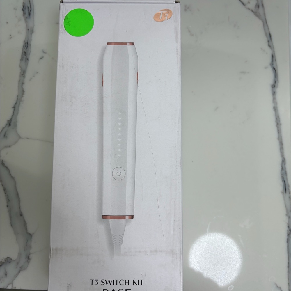 T3 Switch Kit Base in White with Rose Gold Accents